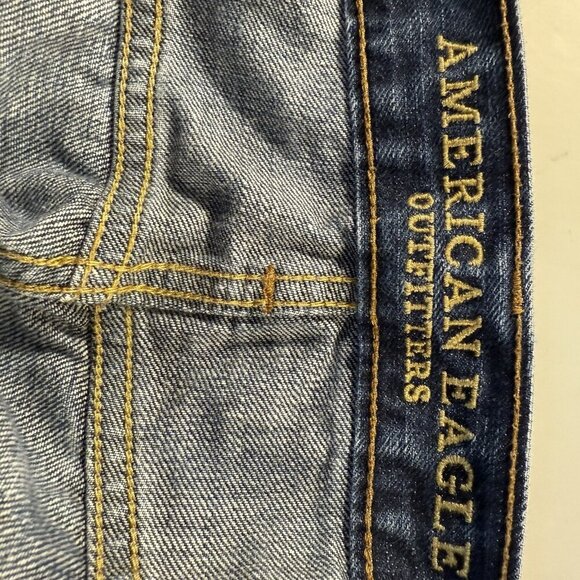 American Eagle Loose Fit Jeans Men's Tagged Size 38x32 Measured 28x30.5 - Picture 8 of 8